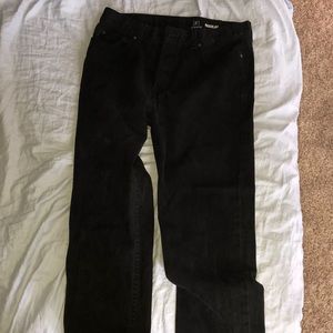 Black work jeans